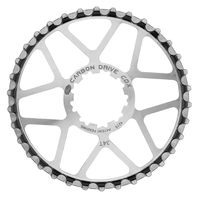 Gates Carbon Drive CDX 9-Spline Sprockets Silver-10