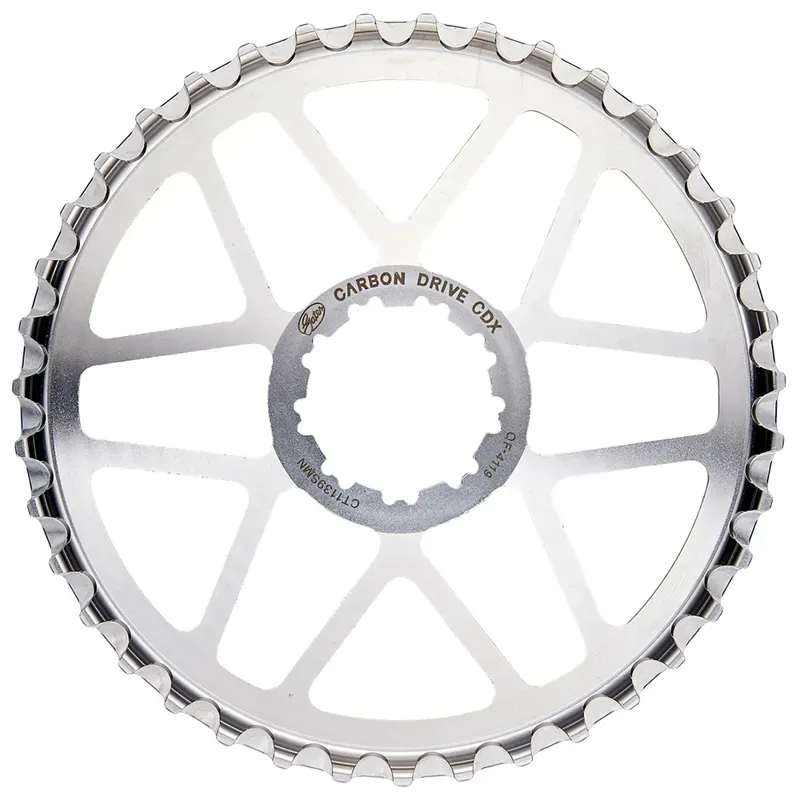 Gates Carbon Drive CDX 9-Spline Sprockets Silver-11
