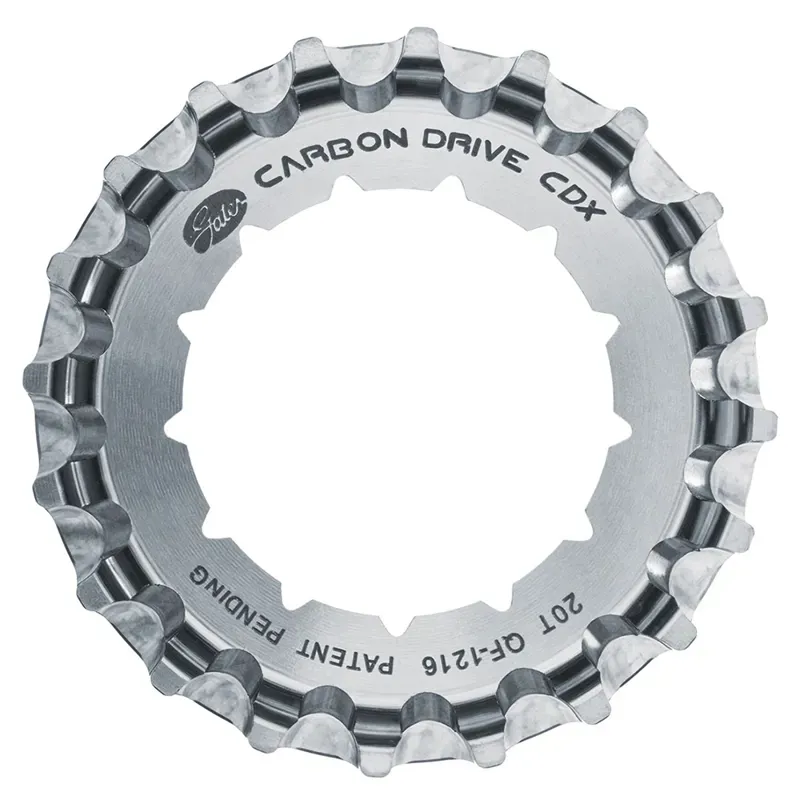 Gates Carbon Drive CDX Rohloff Sprockets Silver-1