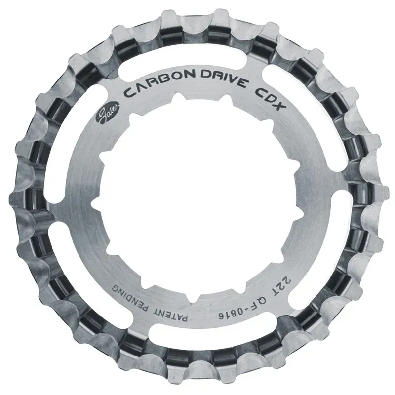Gates Carbon Drive CDX Rohloff Sprockets Silver-2