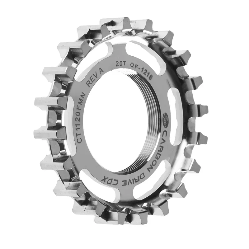 Gates Carbon Drive CDX Thread-On Sprocket Silver-1