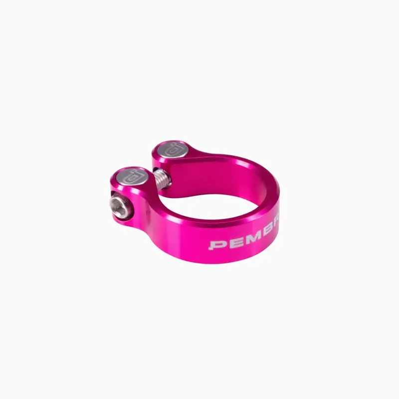 Pembree DBN 34.9mm Seatpost Clamp in Pink