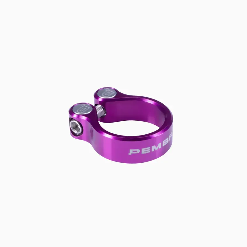 Pembree DBN 38.6mm Seatpost Clamp in Purple