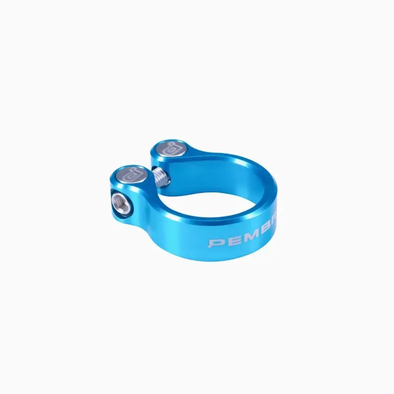 Pembree DBN 34.9mm Seatpost Clamp in Turquoise
