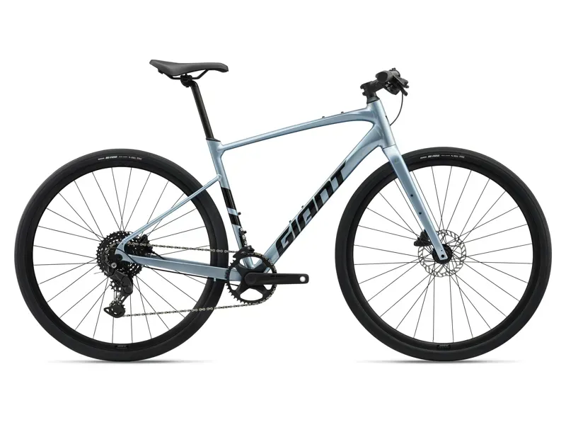 Giant FastRoad AR 2 Hybrid Bike in Glacier Silver