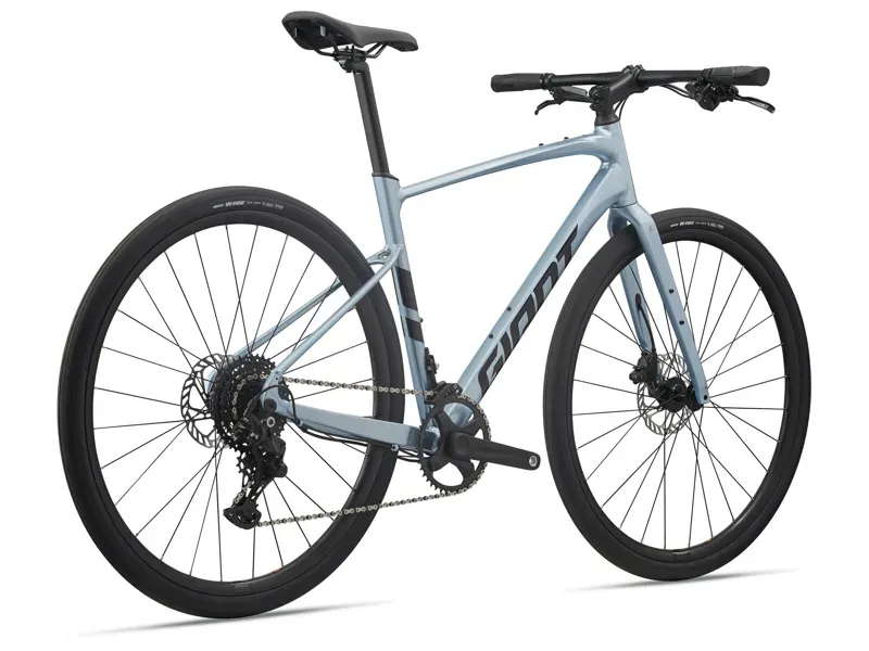 Giant FastRoad AR 2 Hybrid Bike in Glacier Silver-1