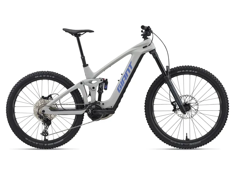Giant Reign Advanced E+ 2 Electric Mountain Bike in Moon Dust