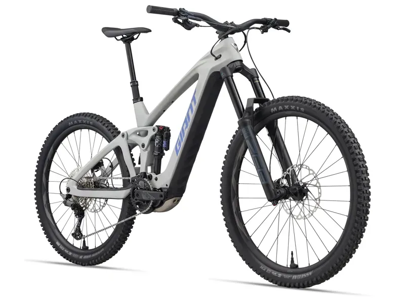 Giant Reign Advanced E+ 2 Electric Mountain Bike in Moon Dust-1
