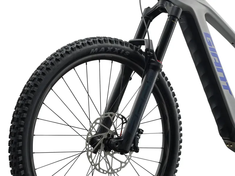 Giant Reign Advanced E+ 2 Electric Mountain Bike in Moon Dust-8