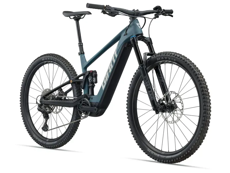 Giant Stance E+ 0 Electric Mountain Bike in Deep Lake/Black-1