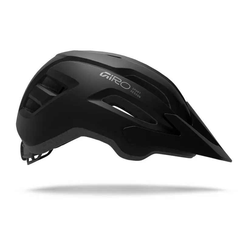Giro Fixture II Helmet in Matte Black/Grey-2