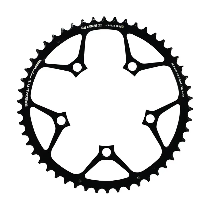 TA Specialites 110PCD Syrius 10/ 11X Chainring in Black-2