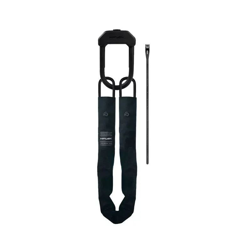 Hiplok E-DX Chain/U-Lock Combo in Black