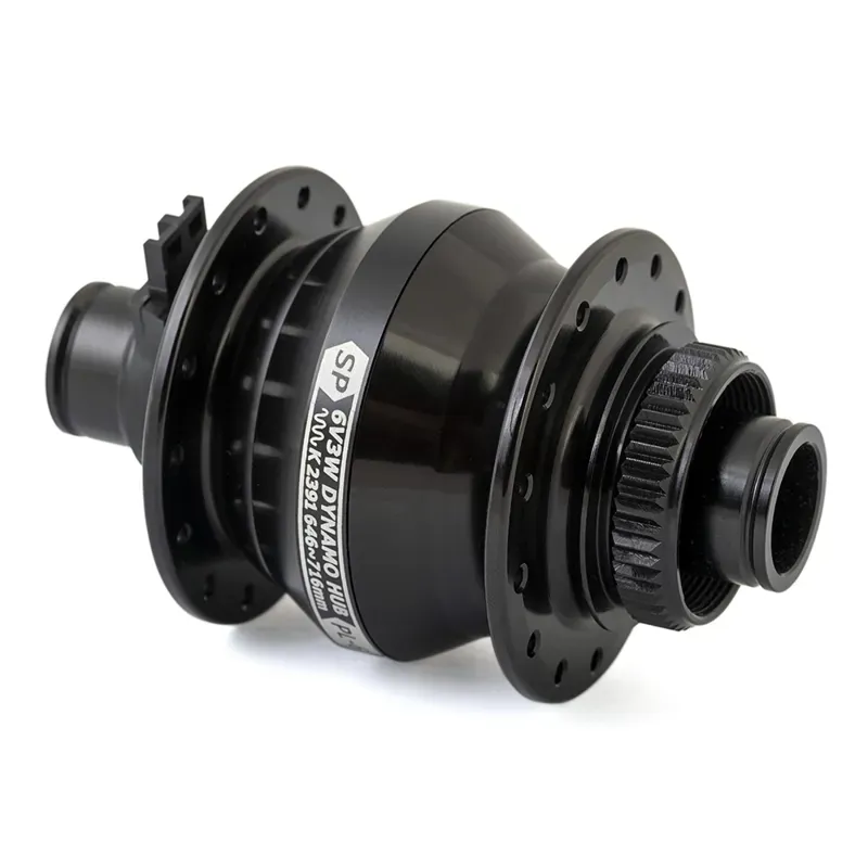 SP Dynamo PL-6 15mm Dynamo Hub Black-3