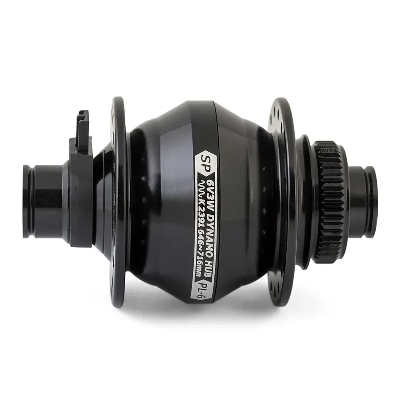 SP Dynamo PL-6 15mm Dynamo Hub Black-1