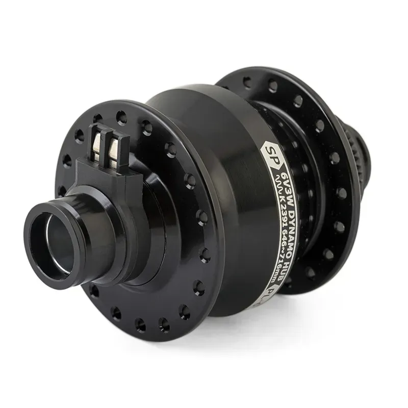 SP Dynamo PL-6 15mm Dynamo Hub Black-2