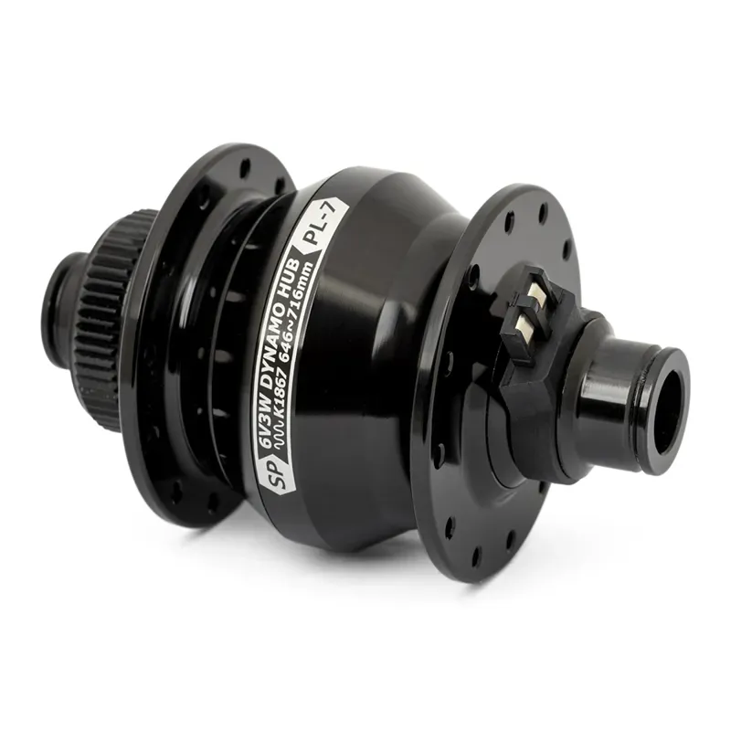 SP Dynamo PL-7 12mm Dynamo Hub Black-7