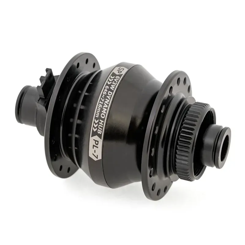 SP Dynamo PL-7 12mm Dynamo Hub Black-1