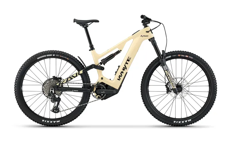 Whyte Kado RS Electric Mountain Bike in Dune Tan Yellow/Black