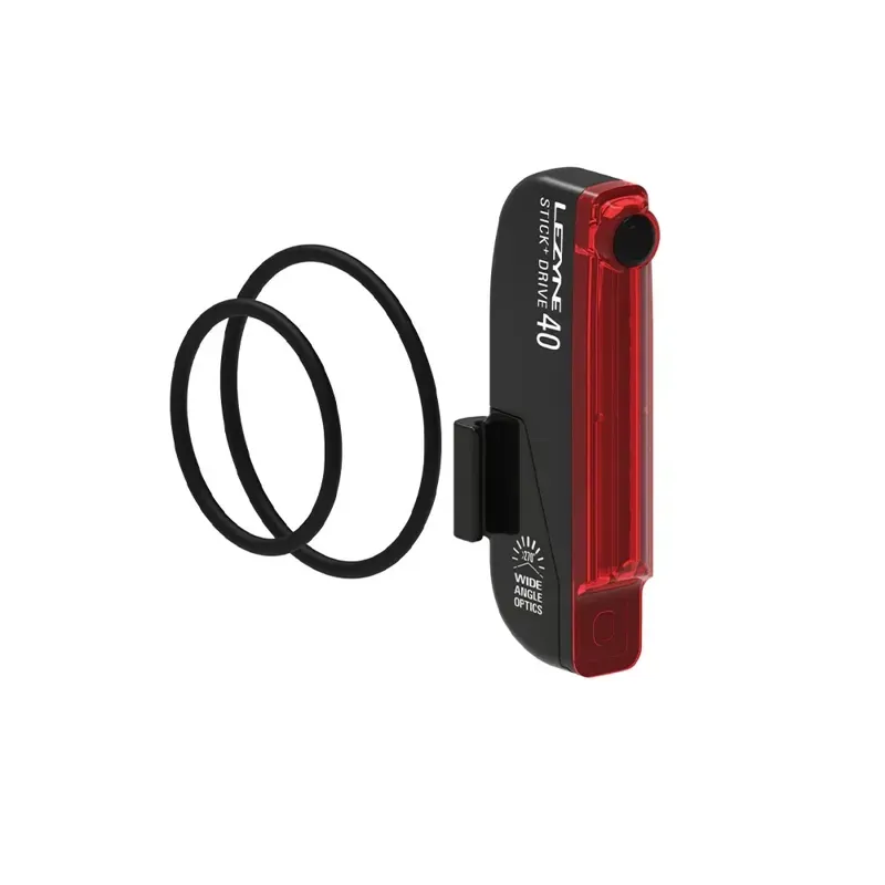 Lezyne Stick+ Drive Rear Light In Black
