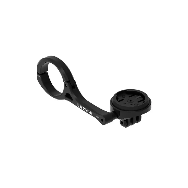 Lezyne Garmin/Wahoo GPS Forward Mount W/Gopro In Black-2