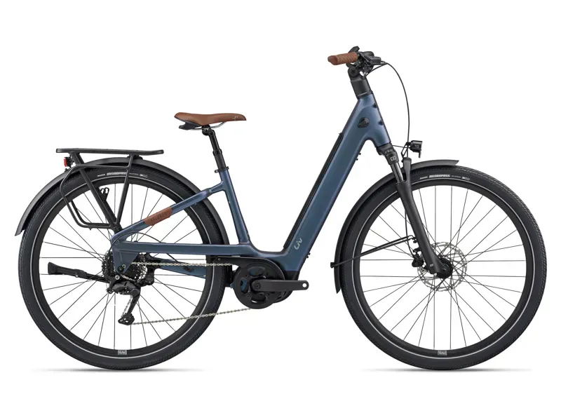 Liv Allure E+ 2 Electric Hybrid Bike in Ocean Twilight