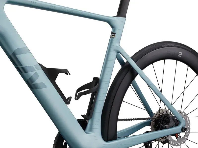 Liv EnviLiv Advanced 0 Road Bike in Cryo Silver-2