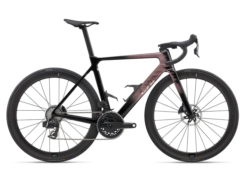 Liv EnviLiv Advanced Pro 0 AXS Road Bike in Iron Rouge/Chrome