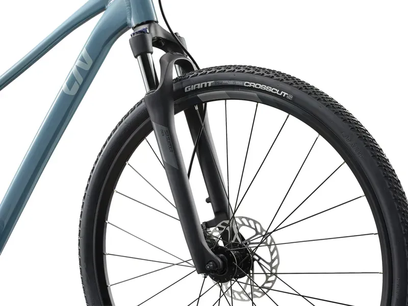 Liv Rove 2 Hybrid Bike in Storm Cloud-2