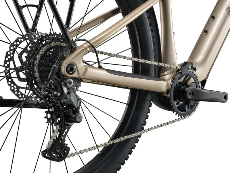 Liv Tempt E+ EX Electric Mountain Bike in Sandshell-4