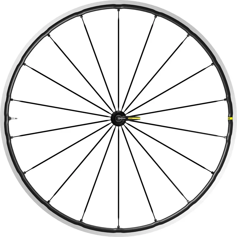 Mavic Ksyrium SL Rim Brake Front Wheel in Black-2