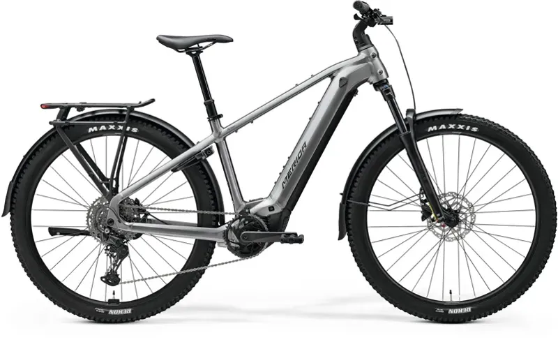 Merida eFloat CC 500 EQ Electric Mountain Bike in Gunmetal Grey/Black