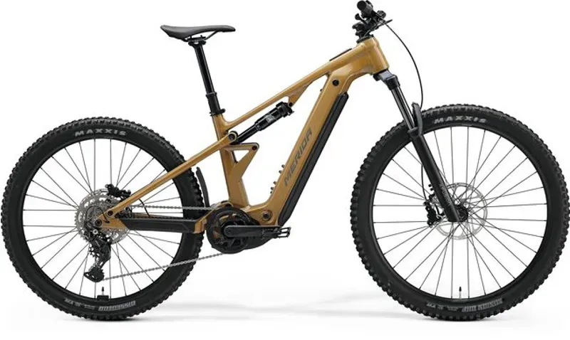 Merida Etmo 400 Electric Mountain Bike in River Clay-2