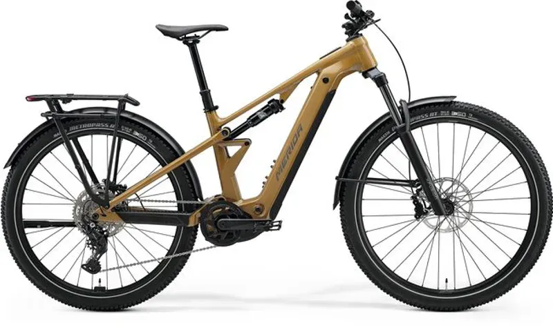 Merida Etmo 400 Electric Mountain Bike in River Clay-3