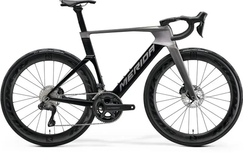 Merida Reacto 8000 Road Bike in Grey/Black Grey