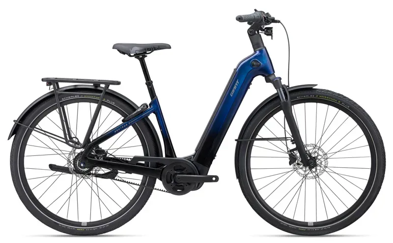 Giant AnyTour E+ 3 625Wh Electric Hybrid Bike In Gloss Eclipse/Black