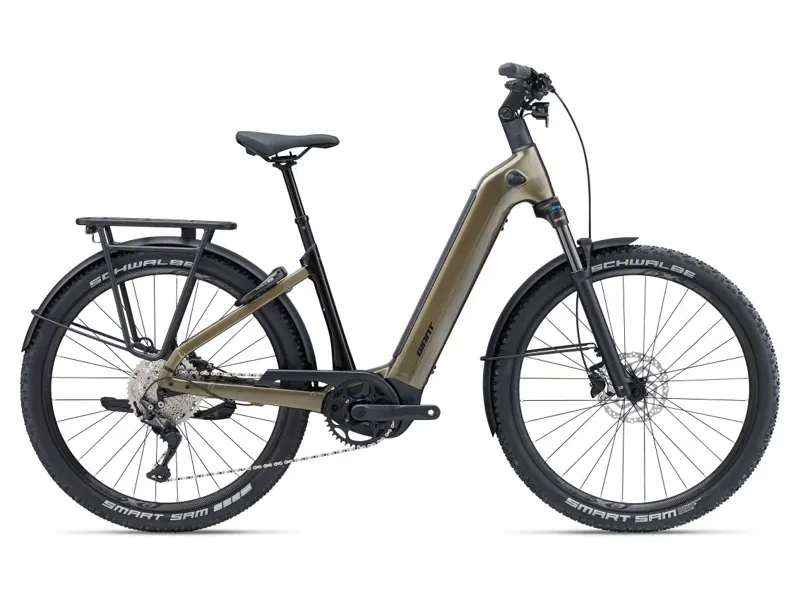 Giant AnyTour X E+ 3 625Wh Electric Hybrid Bike In Pyrite Brown