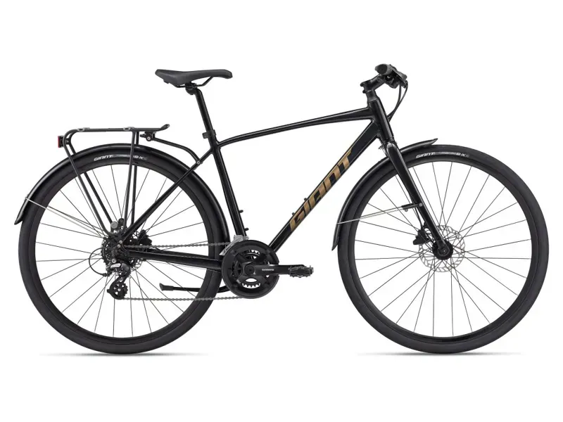 Giant Escape City Disc 2 Hybrid Bike In Gloss Panther
