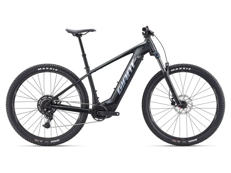 Giant Fathom E+ 625Wh Electric Mountain Bike In Gloss Gunmetal Black