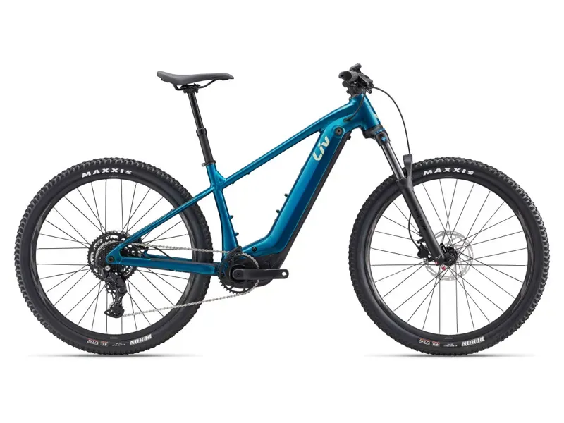 Liv Lurra E+ 2 Electric Mountain Bike In Gloss Sea Sparkle