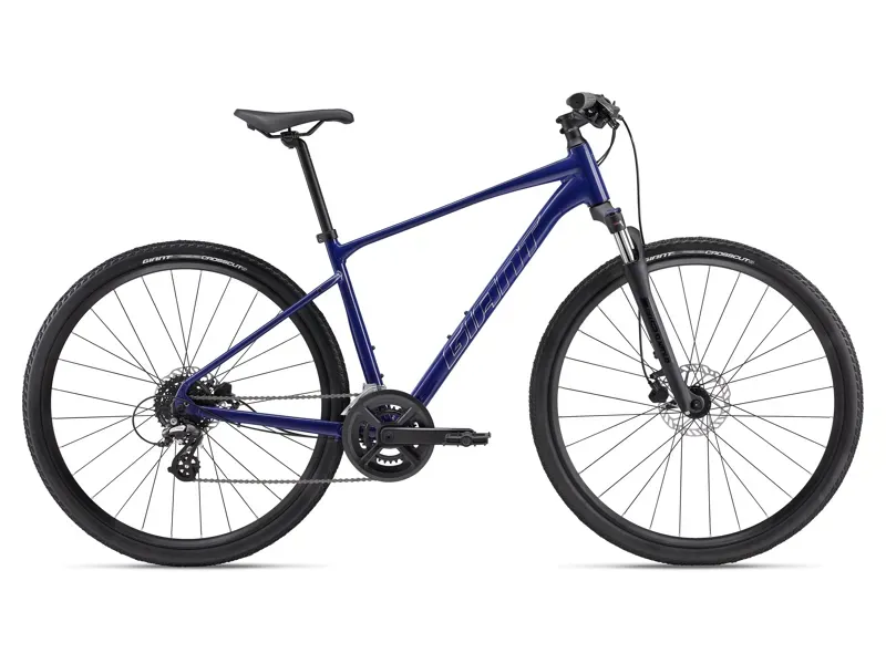 Giant Roam 3 Disc Hybrid Bike in Blue