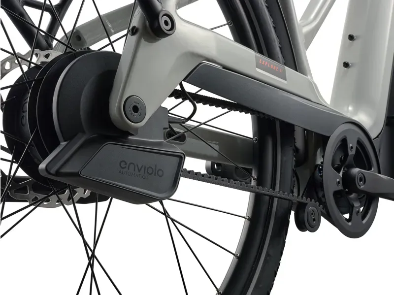 Giant Explore E+ 0 Double Diamond Electric Hybrid Bike in Snow Drift-8