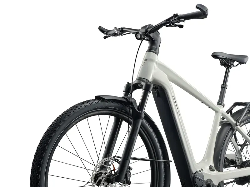 Giant Explore E+ 0 Double Diamond Electric Hybrid Bike in Snow Drift-2