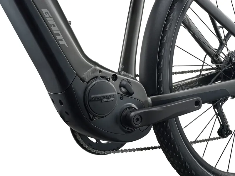 Giant Explore E+ 4 Electric Hybrid Bike in Stealth Chrome-2