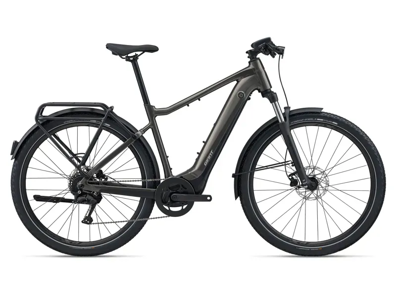Giant Explore E+ 4 Electric Hybrid Bike in Stealth Chrome