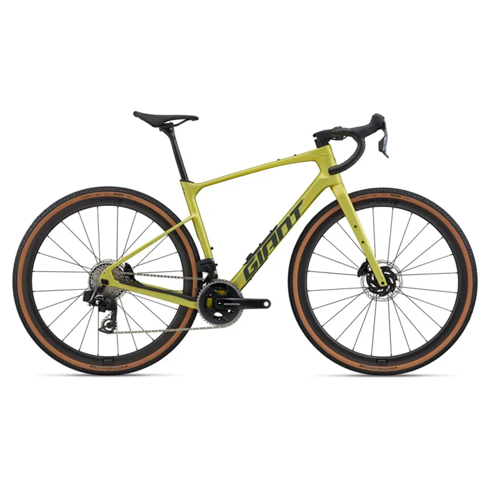 Giant Revolt Advanced Pro Gravel Bike in Cyber Lime