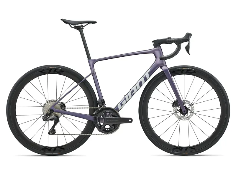 Giant Defy Advanced Ui2 Road Bike in Tempest Purple