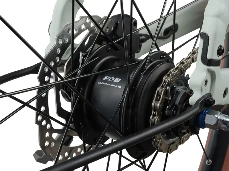 Liv Flourish E+ 2 Electric Hybrid Bike in Mountain Air-5