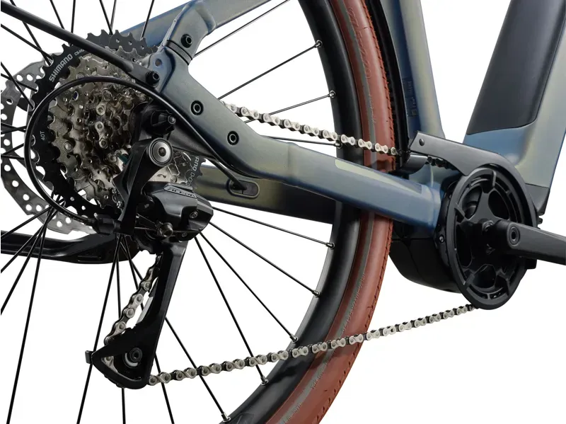 Liv Flourish E+ 3 Electric Hybrid Bike in Midnight Moon-3