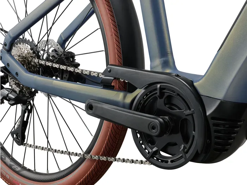 Liv Flourish E+ 3 Electric Hybrid Bike in Midnight Moon-6